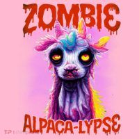 Zombie Alpaca Lypse Halloween Llama Spooky Costumes Graphic Plus Size T-Shirt thumb 7