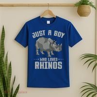 Zoo Animal Lover Africa Safari Pachyderm Rhino Cool Gift T-Shirt thumb 2
