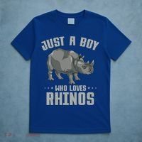 Zoo Animal Lover Africa Safari Pachyderm Rhino Cool Gift T-Shirt thumb 5