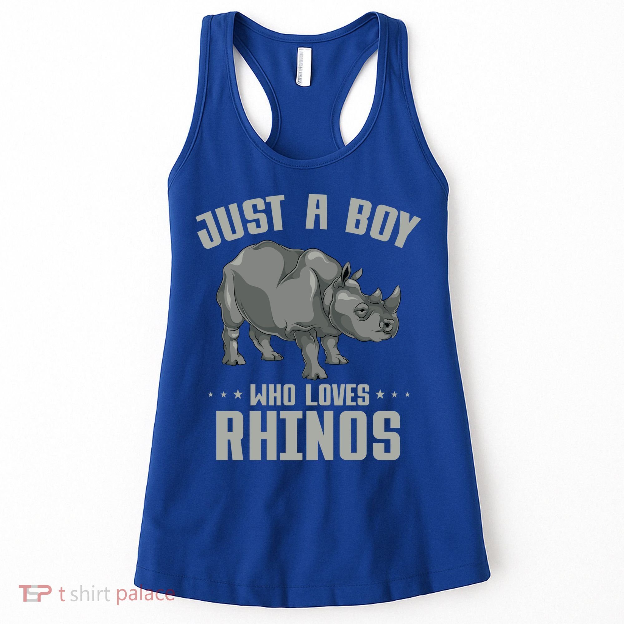 Zoo Animal Lover Africa Safari Pachyderm Rhino Cool Gift Women's Tank Top