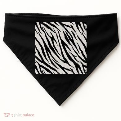 Zebra Animal Print USA-Made Doggie Bandana