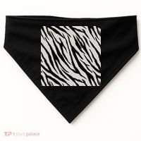Zebra Animal Print USA-Made Doggie Bandana thumb 0