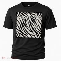 Zebra Animal Print Cooling Performance Crew T-Shirt thumb 0