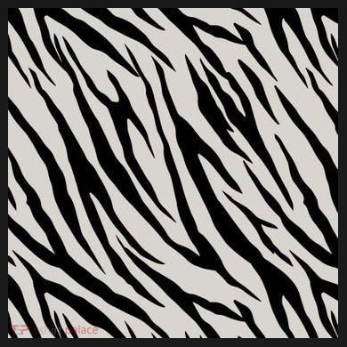 Zebra Animal Print Cooling Performance Crew T-Shirt