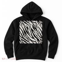 Zebra Animal Print Hoodie thumb 0