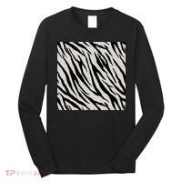 Zebra Animal Print Long Sleeve Shirt thumb 0