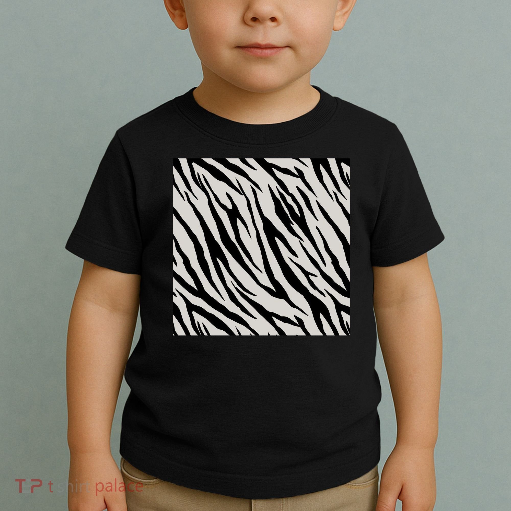 Zebra Animal Print Toddler T-Shirt