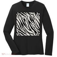 Zebra Animal Print Women's Long Sleeve Shirt thumb 0