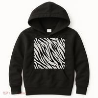 Zebra Animal Print Kids Hoodie thumb 0