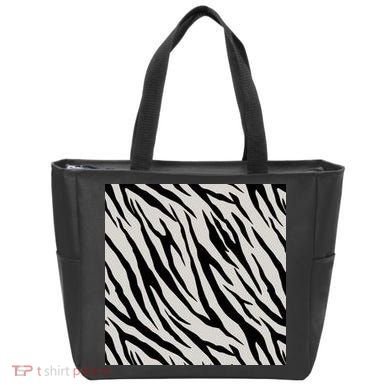 Zebra Animal Print Bag