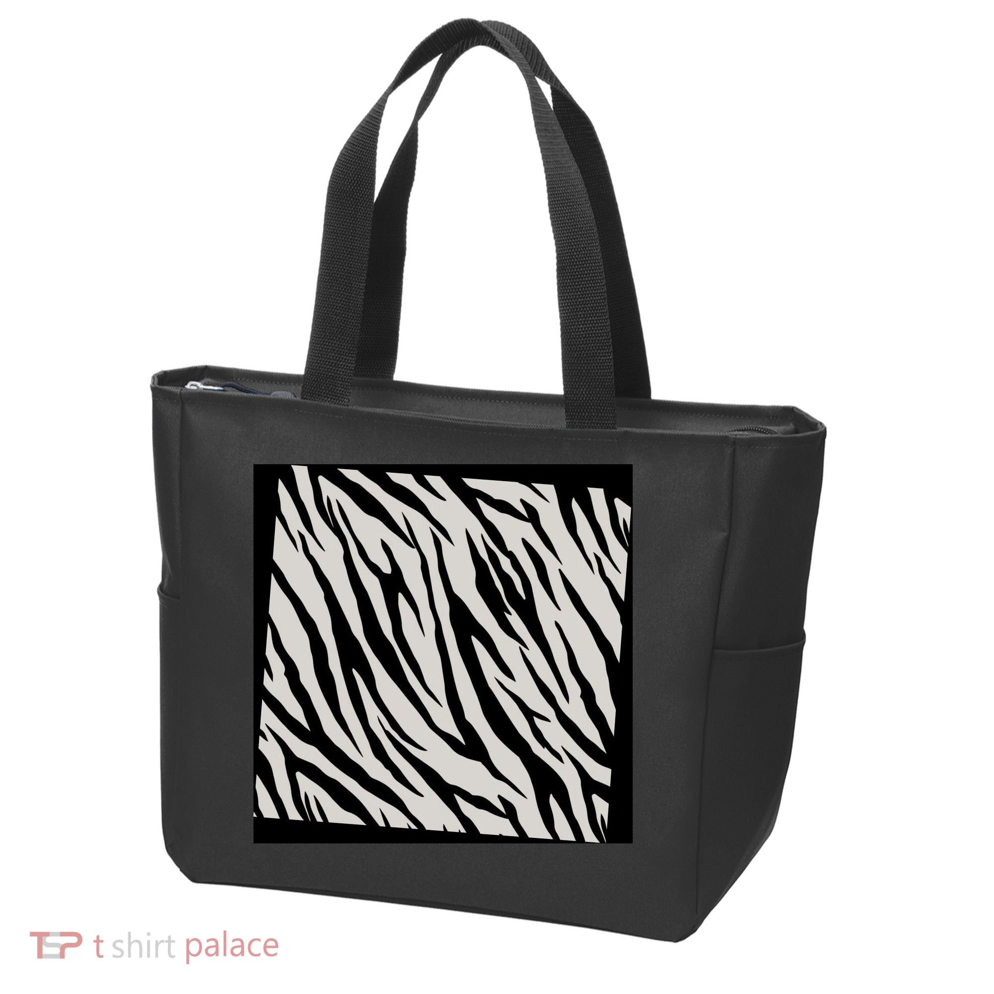 Zebra Animal Print Tote Bag