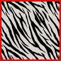 Zebra Animal Print Santa Hat thumb 1