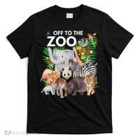 Zoo Animals Safari Party A Day At The Zoo Safari Zoo Animal T-Shirt thumb 0