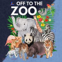 Zoo Animals Safari Party A Day At The Zoo Safari Zoo Animal Raglan Baseball Sleeve Shirt thumb 2