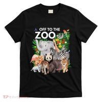 Zoo Animals Safari Party A Day At The Zoo Safari Zoo Animal T-Shirt thumb 0