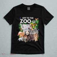 Zoo Animals Safari Party A Day At The Zoo Safari Zoo Animal T-Shirt thumb 5