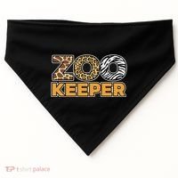 Zookeeper African Savanna Gift USA-Made Doggie Bandana thumb 0