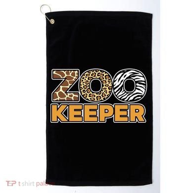 Zookeeper African Savanna Gift Golf Towel