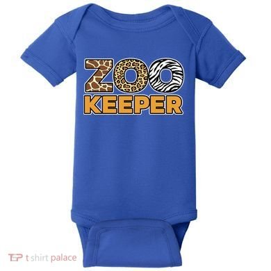 Zookeeper African Savanna Gift Baby Bodysuit