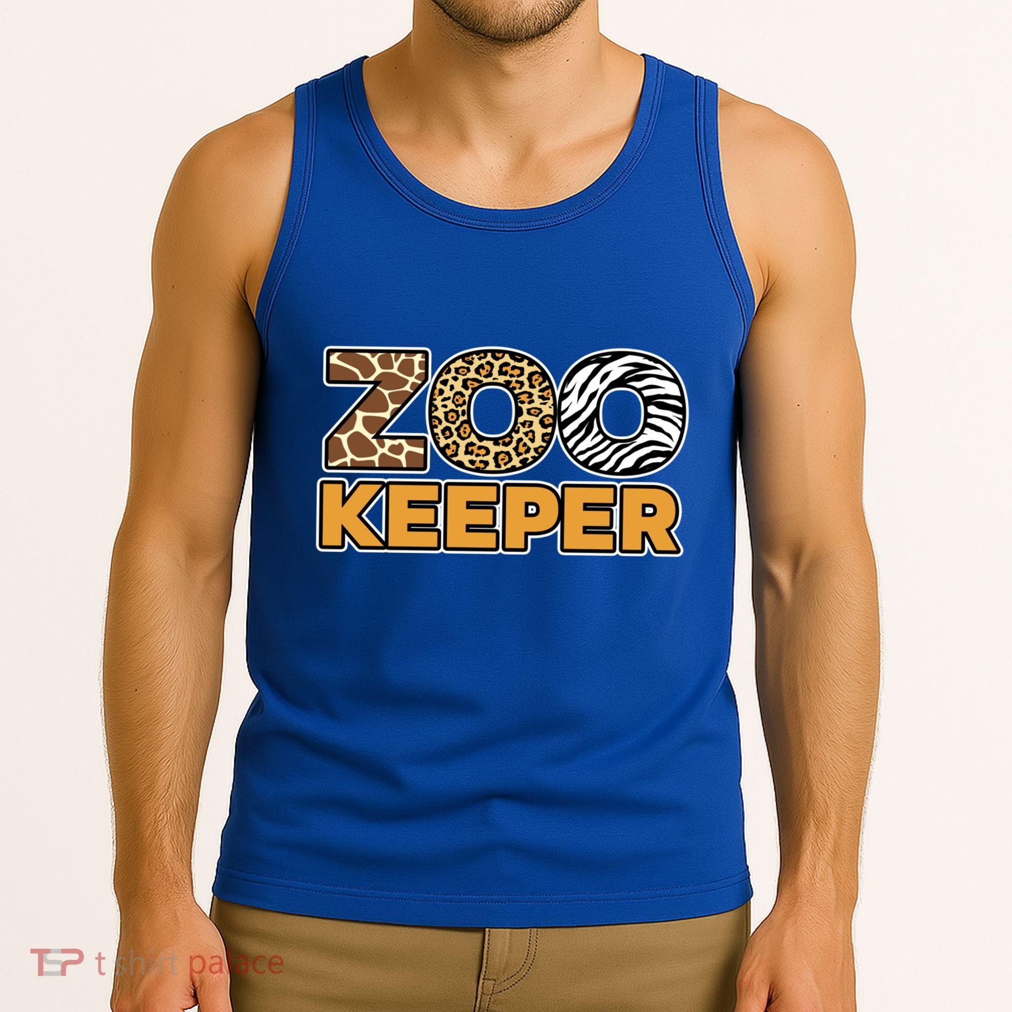 Zookeeper African Savanna Gift Tank Top