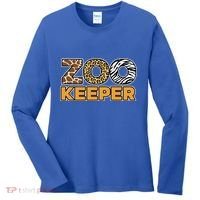 Zookeeper African Savanna Gift Women's Long Sleeve Shirt thumb 0