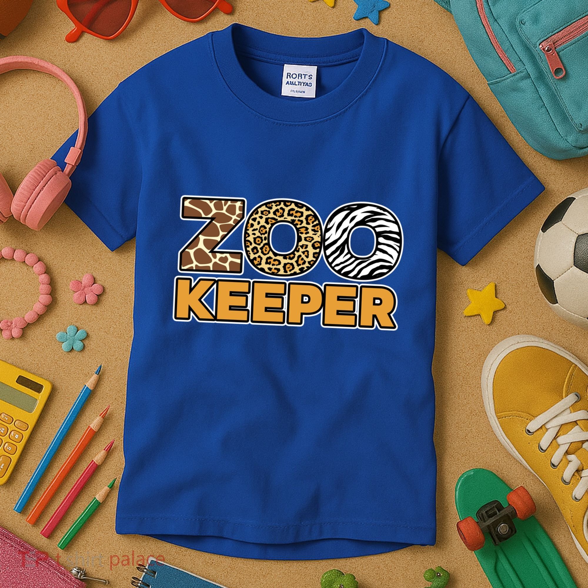Zookeeper African Savanna Gift Kids T-Shirt