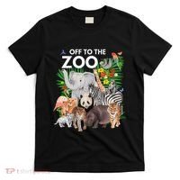 Zoo Animals Safari Party A Day At The Zoo Safari Zoo Animal T-Shirt thumb 0