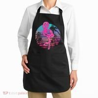Zoo Animal Tropic Summer Sunrise Gift Flamingo Apron thumb 2