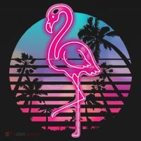 Zoo Animal Tropic Summer Sunrise Gift Flamingo Sweatshirt thumb 3