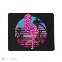 Zoo Animal Tropic Summer Sunrise Gift Flamingo Mousepad thumb 0