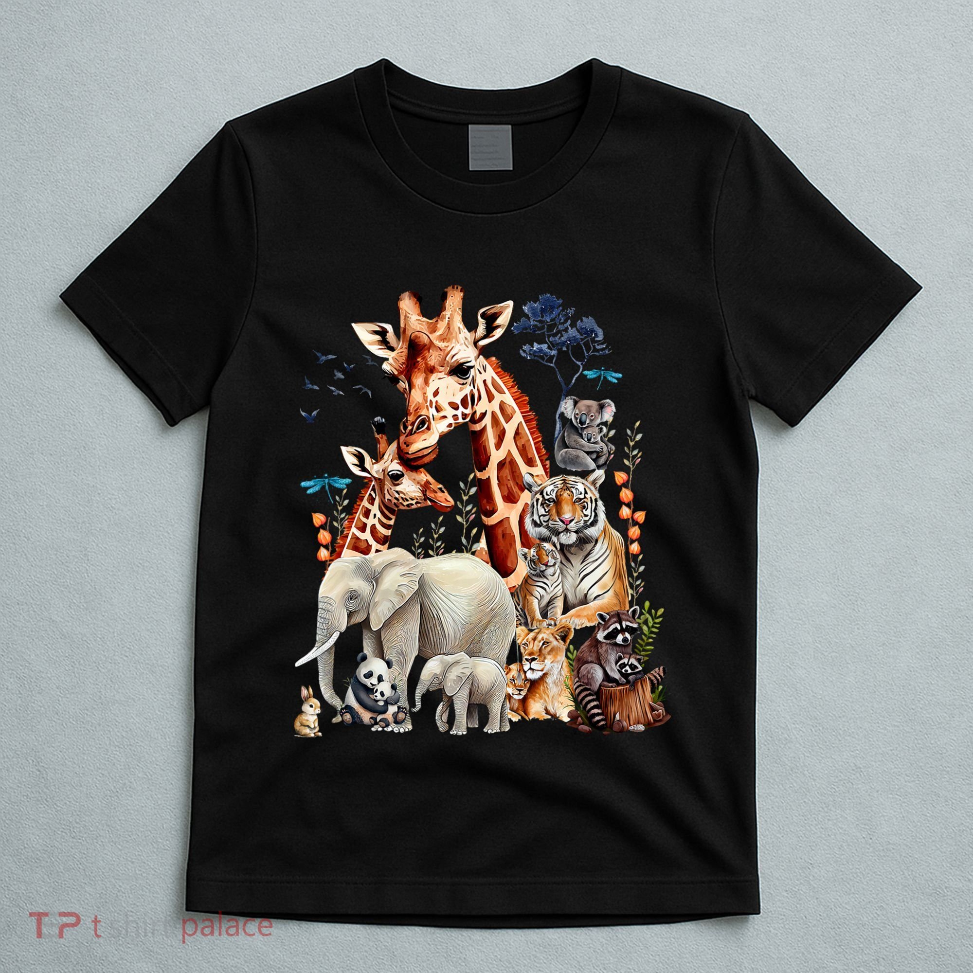 Zoo Animals Wildlife Birthday Party Animal Safari Jungle T-Shirt