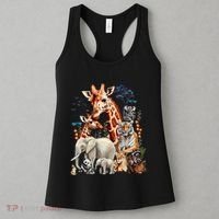 Zoo Animals Wildlife Birthday Party Animal Safari Jungle Women's Tank Top thumb 3