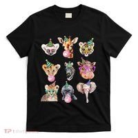 Zoo Animals Wildlife Birthday Party Zoo Day Animals T-Shirt thumb 0