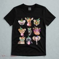 Zoo Animals Wildlife Birthday Party Zoo Day Animals T-Shirt thumb 5