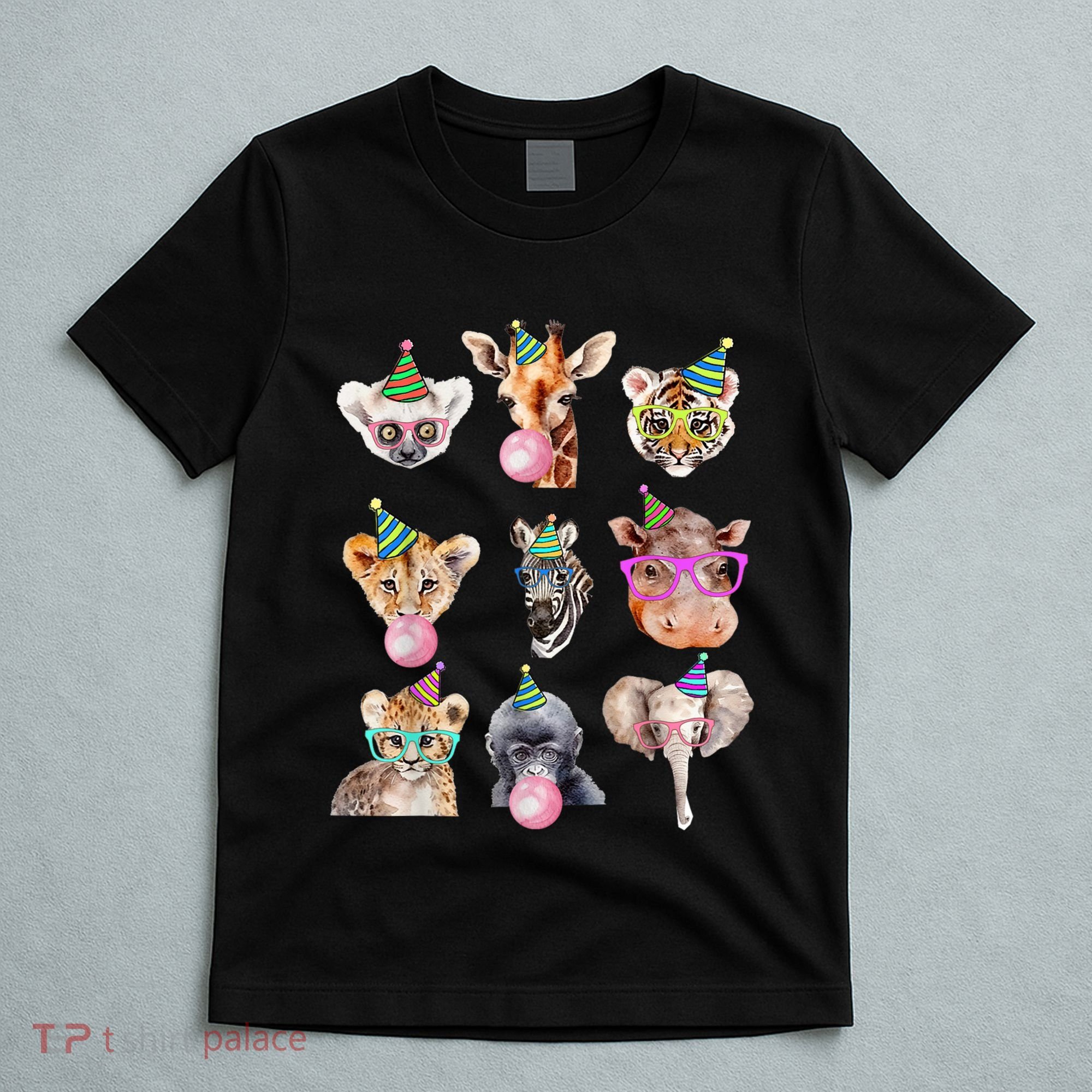 Zoo Animals Wildlife Birthday Party Zoo Day Animals T-Shirt