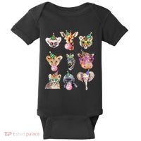 Zoo Animals Wildlife Birthday Party Zoo Day Animals Baby Bodysuit thumb 0