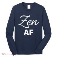 Zen Af Yoga Spiritual Meditation Long Sleeve Shirt thumb 0