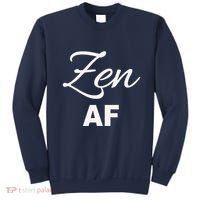 Zen Af Yoga Spiritual Meditation Sweatshirt thumb 0