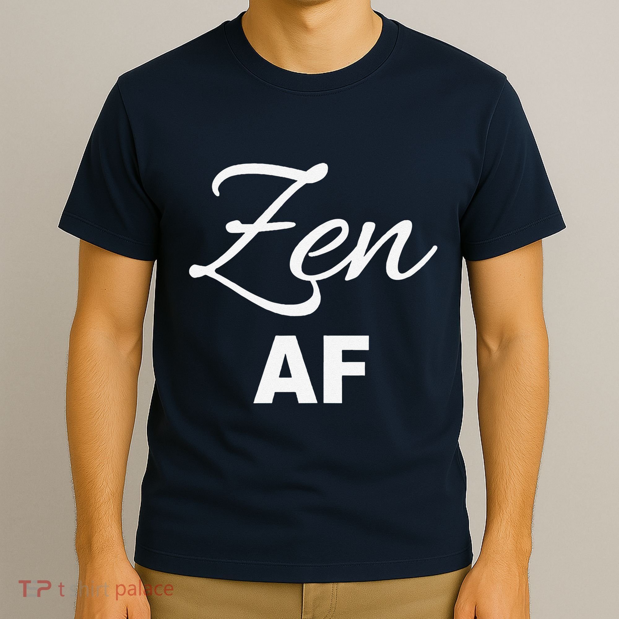 Zen Af Yoga Spiritual Meditation T-Shirt