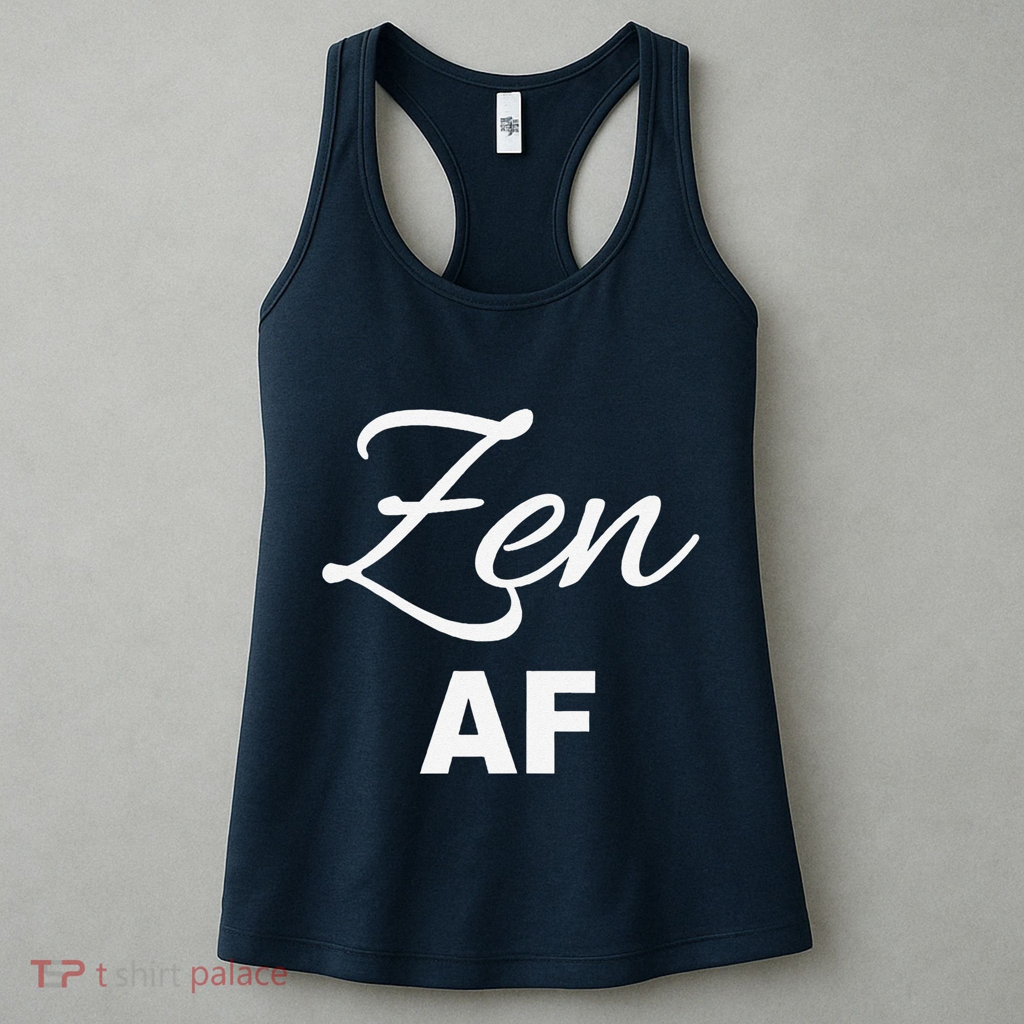 Zen Af Yoga Spiritual Meditation Women's Tank Top