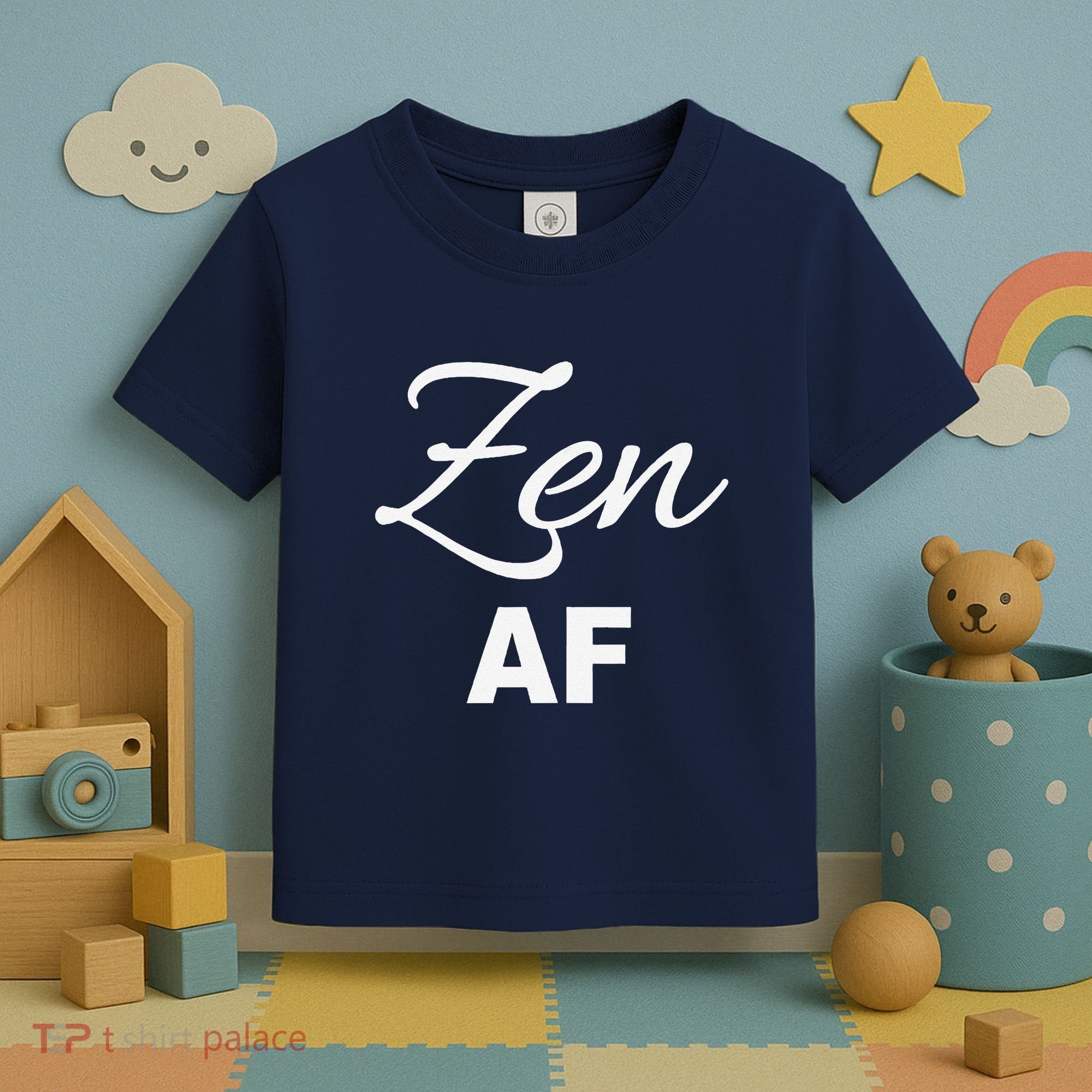 Zen Af Yoga Spiritual Meditation Toddler T-Shirt