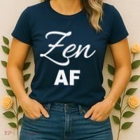 Zen Af Yoga Spiritual Meditation Women's T-Shirt thumb 2