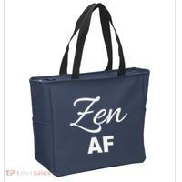 Zen Af Yoga Spiritual Meditation Tote Bag thumb 2
