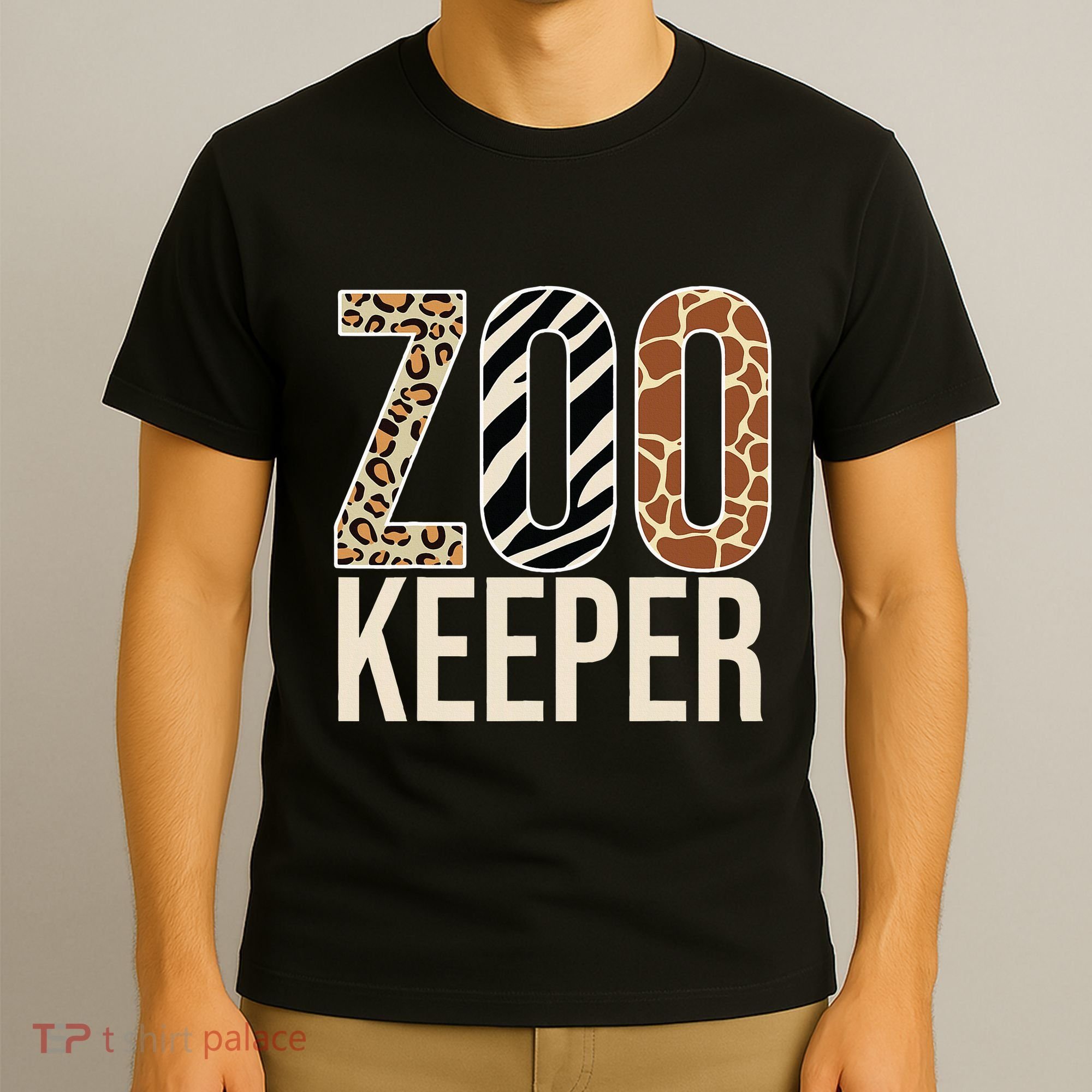 Zookeeper Animals Zoo Wildlife Lover Safari Savanna Costume T-Shirt
