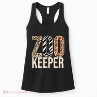 Zookeeper Animals Zoo Wildlife Lover Safari Savanna Costume Women's Tank Top thumb 0