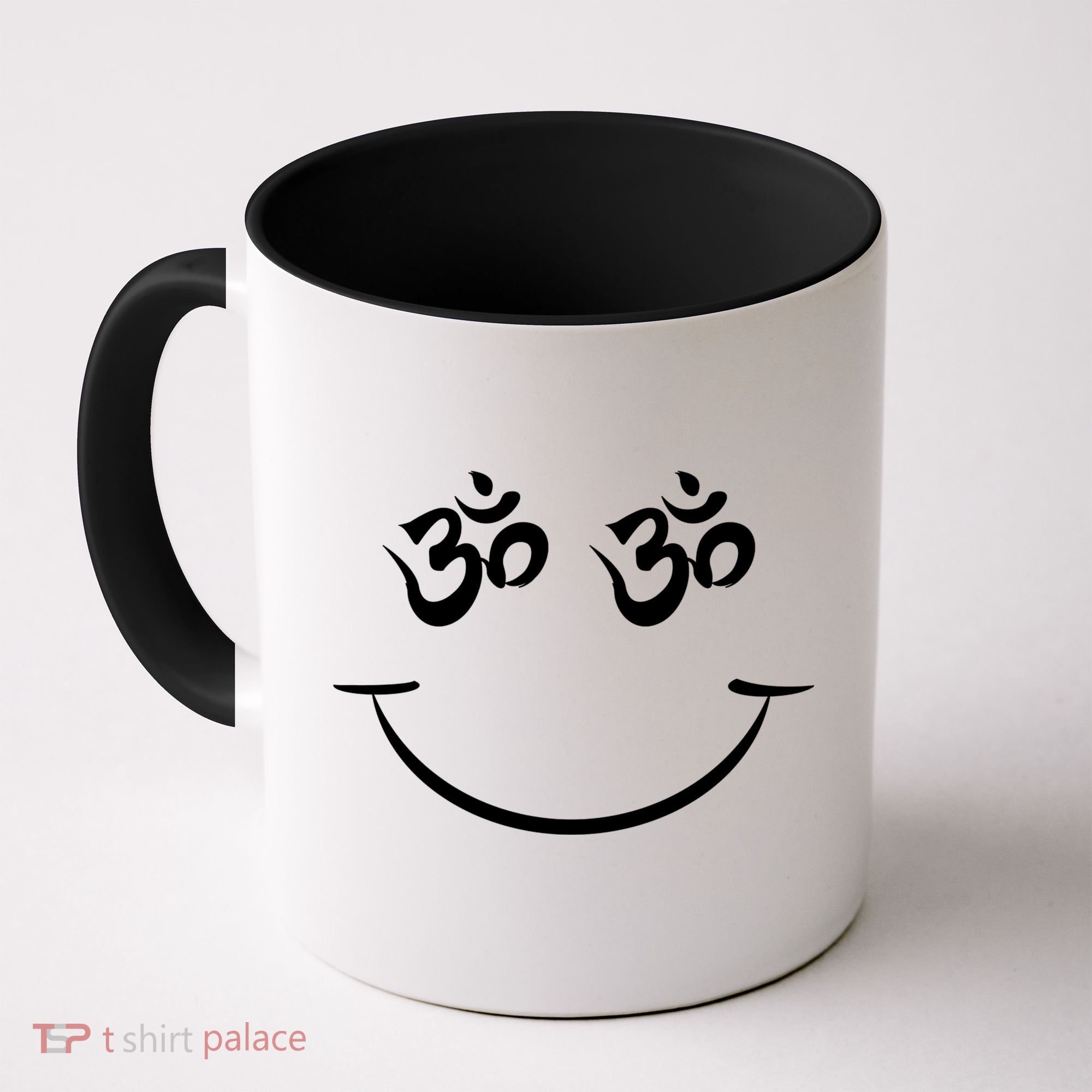 Zen Buddha Buddhist OM AUM Smiley Coffee Mug