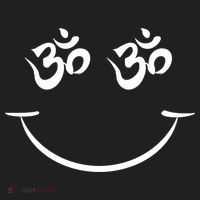 Zen Buddha Buddhist OM AUM Smiley Beanie thumb 2