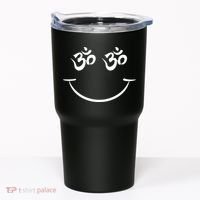 Zen Buddha Buddhist OM AUM Smiley Tumbler thumb 0