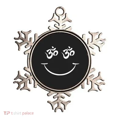Zen Buddha Buddhist OM AUM Smiley Ornament