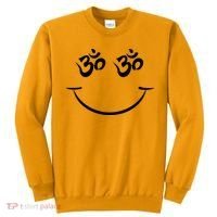 Zen Buddha Buddhist OM AUM Smiley Sweatshirt thumb 0
